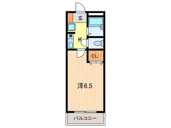 清水ハイツの物件間取画像